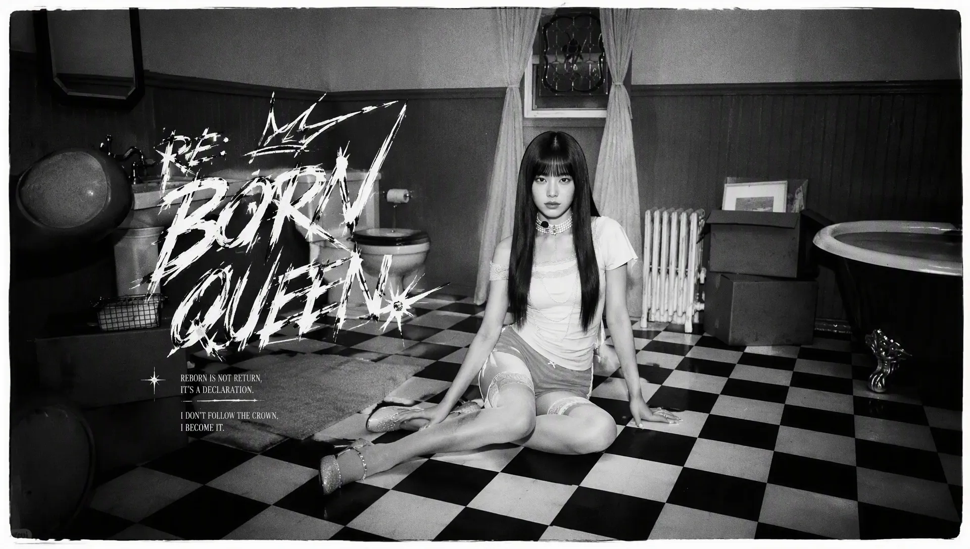 (Kpop-横屏) RE: BORN QUEEN · 参考图 2